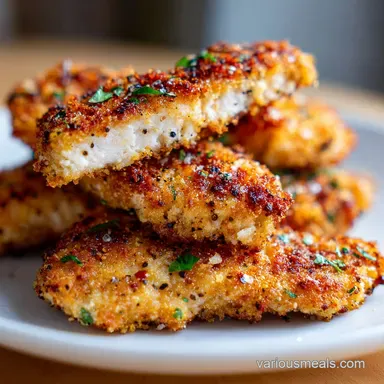 Crispy Baked Ranch Chicken Recipe Card