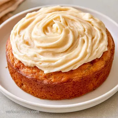 Banana Cake for 12 Servings: Tender Recipe Card