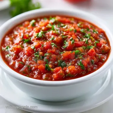 Easy 5-Minute Red Salsa