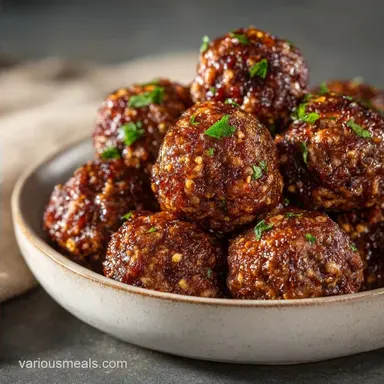 Bourbon Meatballs: Make-Ahead Slow-Cooked