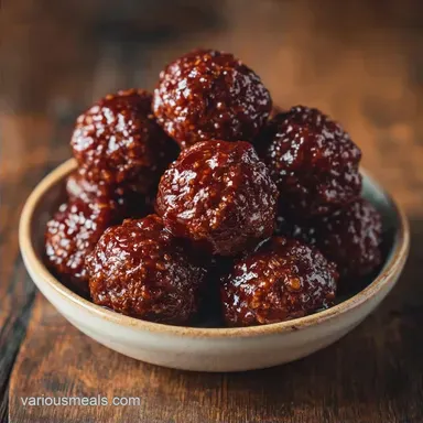 Bourbon Meatballs in 38 Minutes