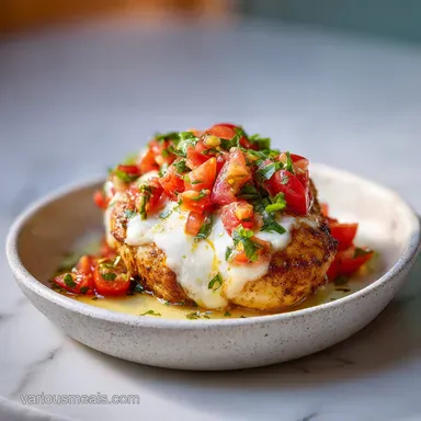 Bruschetta Chicken for 4 Servings