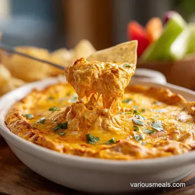 Buffalo Chicken Dip Recipe Perfect for the Crock Pot or Oven