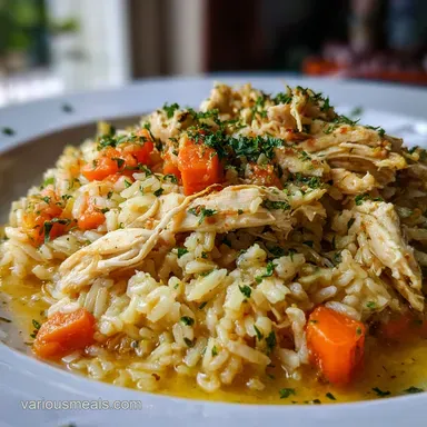 Chicken and Rice Slow Cooker Recipe Recipe Card