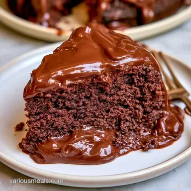 Chocolate Harvest Cake for 12 Slices