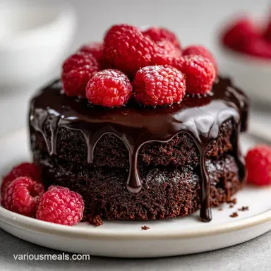 Truffle Cake Recipe: Silky Fruit Finish Recipe Card