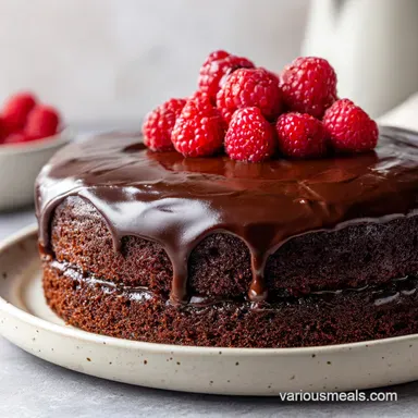 Truffle Cake Recipe: Silky Fruit Finish