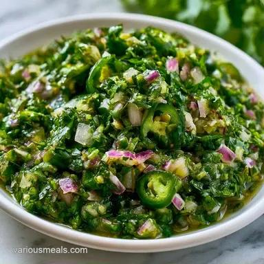 Cilantro Lime Salsa in 12 Minutes Recipe Card