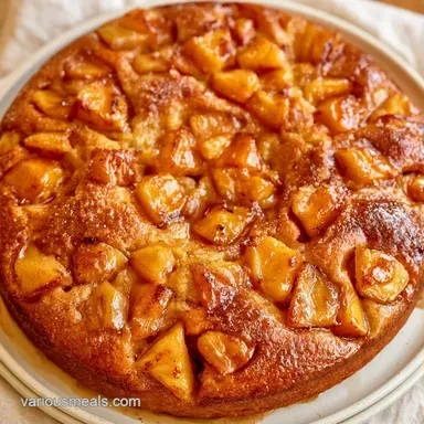 Cinnamon Sugar Apple Cake in 55 Minutes Recipe Card