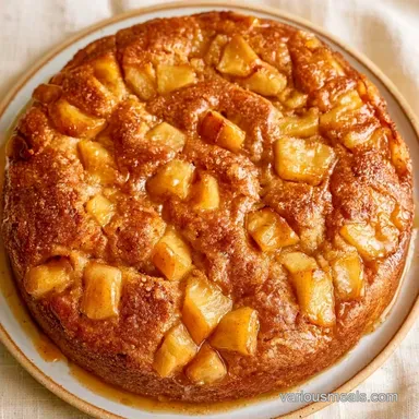 Cinnamon Sugar Apple Cake in 55 Minutes