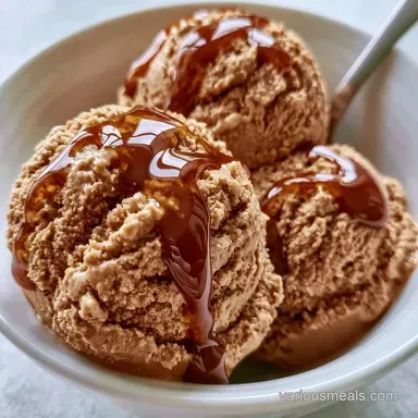 Coffee Protein Ice Cream for 1 Serving