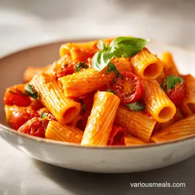 Tomato Pasta Creamy 20 Minute Dinner
