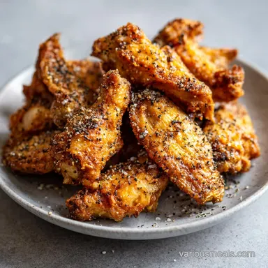Baked Salt and Pepper Chicken: Party-Ready