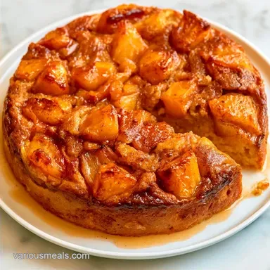 Easy Apple Cake Recipe for 12 Servings
