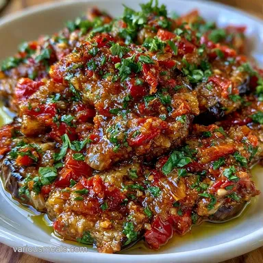 Eggplant Caviar in 90 Minutes Recipe Card