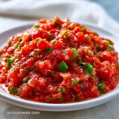Red Salsa in 5 Minutes