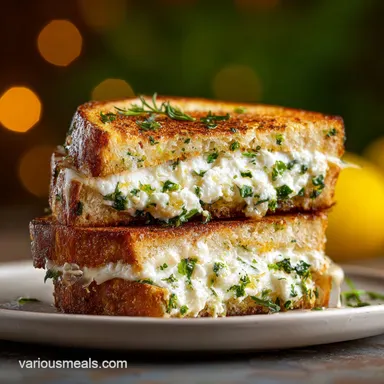 Feta Grilled Cheese Sandwich in 13 Minutes