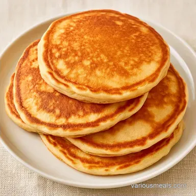 Easy Fluffy Pancakes from Scratch