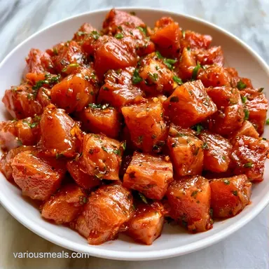 Ahi Tuna Bowl in 40 Minutes Recipe Card