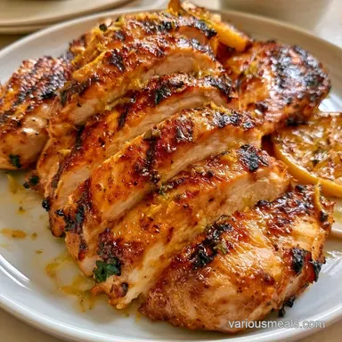 Greek Yogurt Chicken Marinade with Garlic Recipe Card