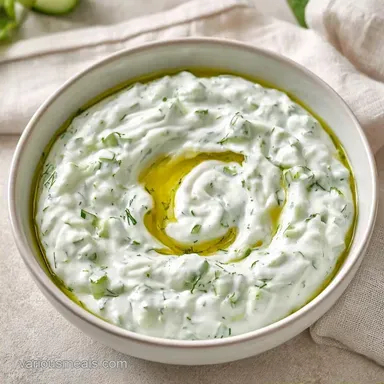 Greek Yogurt Tzatziki for 6 Servings