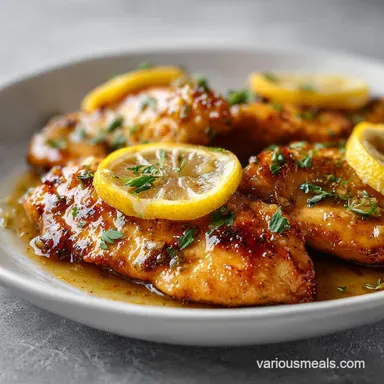 Chicken Marinades in 55 Minutes: Tender and Golden Brown Recipe Card