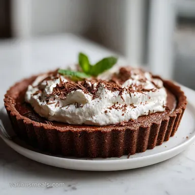 Chocolate Cream Pie: Silky Custard in 35 Minutes Recipe Card