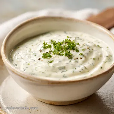 Homemade Ranch Dressing in 10 Minutes with Buttermilk