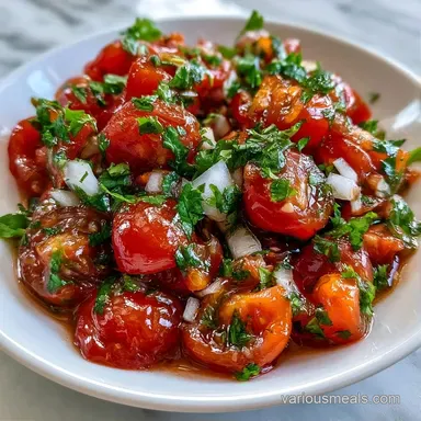 Homemade Salsa in 5 Minutes Recipe Card