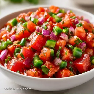 Jalapeno Lime Salsa in 10 Minutes Recipe Card