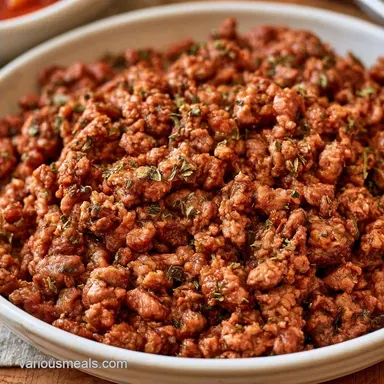 Mediterranean Beef Skillet in 30 Minutes