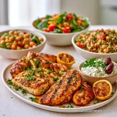 40 Mediterranean Recipes: Bowls, Salads & Seafood