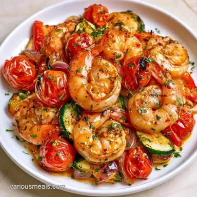 Mediterranean Shrimp in 30 Minutes