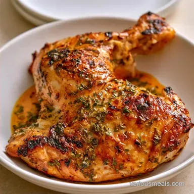 Mediterranean Yogurt Chicken: 4 Servings