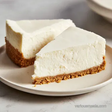 No Bake Cheesecake: Silky and Creamy Recipe Card