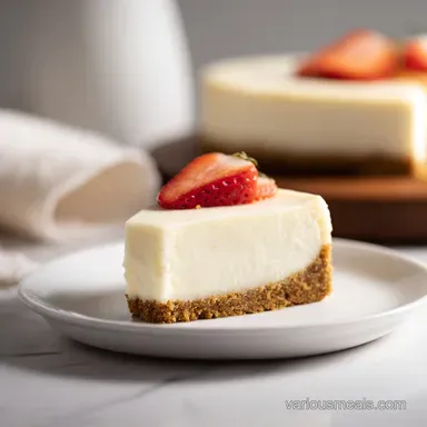 No Bake Cheesecake: Silky and Creamy