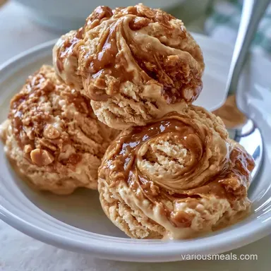 Protein Ice Cream with Almond Milk Recipe Card