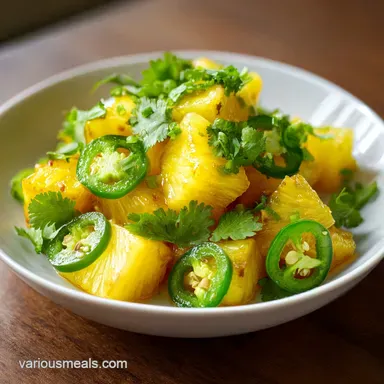 Pickled Pineapple with Jalape&ntilde;o