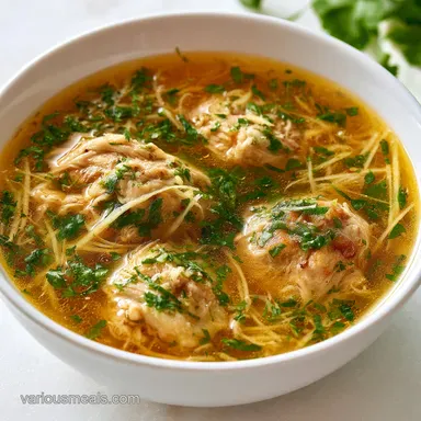 Postpartum Chicken Ginger Soup Meal Prep