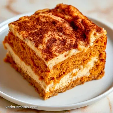 Pumpkin Cheesecake Cake Recipe for 12
