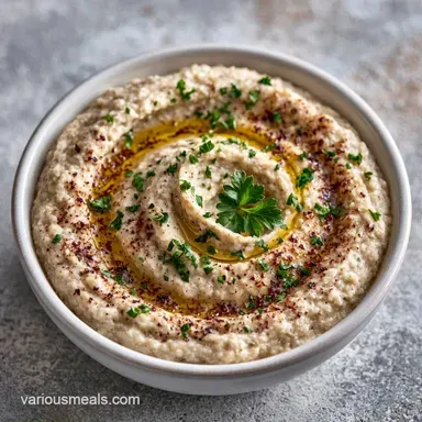 Roasted Eggplant for Baba Ganoush: 45 Min Recipe Card