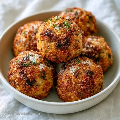 Eggplant Meatballs for 5 Servings