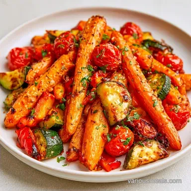 Roasted Greek Salad for 6 Servings