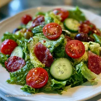 Rustic Italian Salad in 20 Minutes