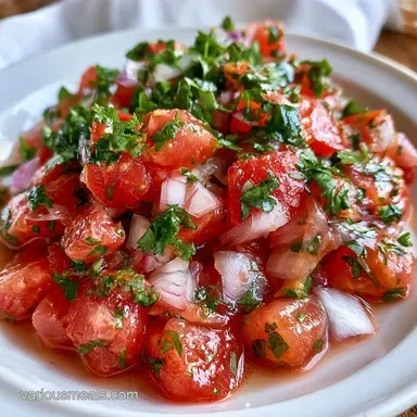 Simple No Cook Salsa in 25 Minutes