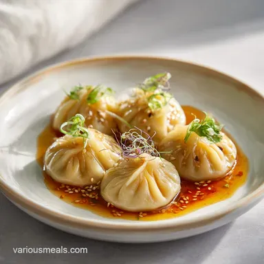 Six Dumpling Sauces Recipe in 5 Minutes Recipe Card