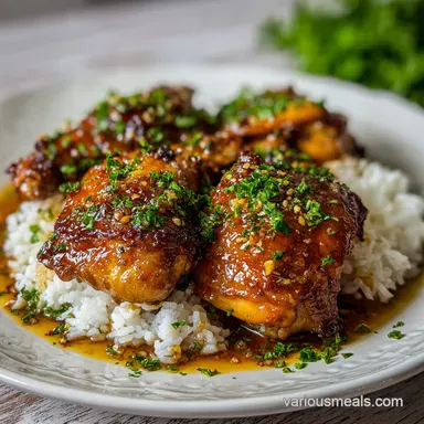 Slow Cooker Honey Garlic Chicken Recipe for 4 Hours