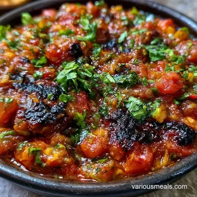 Smoky Fire Roasted Salsa in 25 Minutes Recipe Card