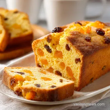 Spiced Cantaloupe Tea Loaf for 8 Slices Recipe Card