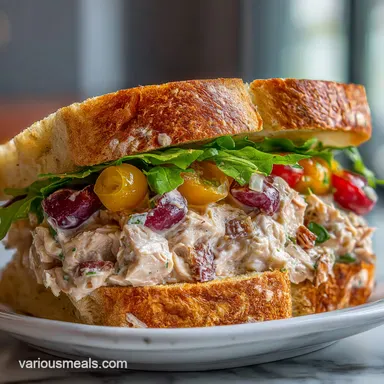 Easy Tuna Salad Sandwich for Adults in 10 Minutes Recipe Card